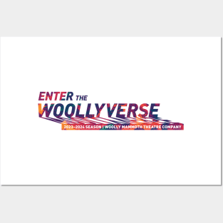Woollyverse Logo Paint 9 Posters and Art